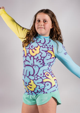 Çocuk Rashguard & UV Koruyucu Uzun Kollu Mayo